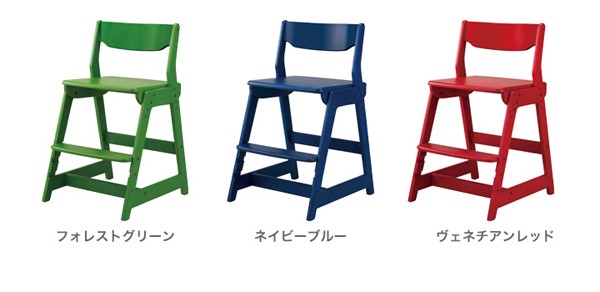 イトーキ 木製チェア 学習椅子 KM66-7FGX ［フォレストグリーン］
