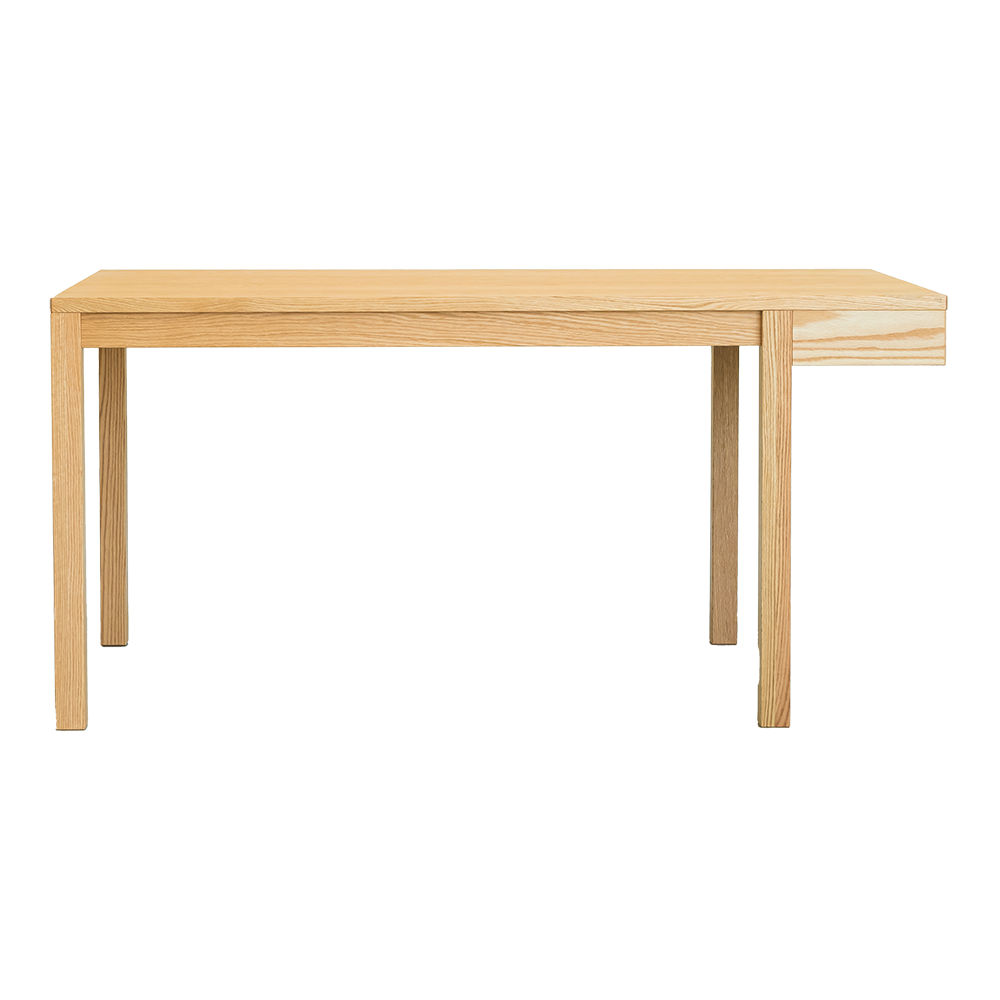 akel; DINING TABLE / アケルダイニングテーブル YAKDT1550-NA 側面