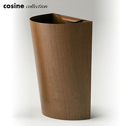 cosine collection (コサイン コレクション) fioretto (フィオレット) ダストボックス (大) D-285W [ウォルナット]