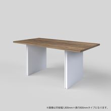 JIGテーブル 天板サイズ：W1,800mm×D800mm 天板材質：メラミンサンド 脚形状：FLAT REG 脚の仕上げ：白エンボス YJG-188MSA-3SE